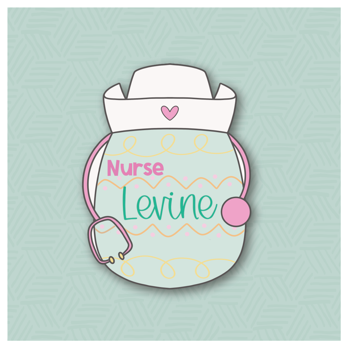 Nurse Egg Cookie Cutter