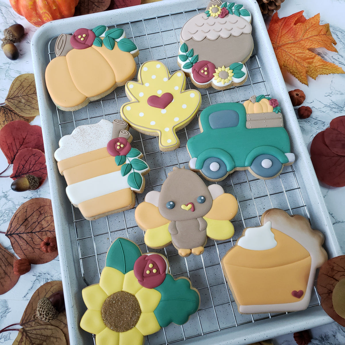 Paper Street Parlour Thanksgiving Cookie Class Cookie Cutters