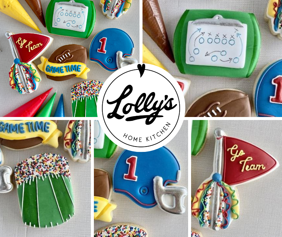 Lolly&#39;s Home Kitchen Football FUNatics Class Cookie Cutters