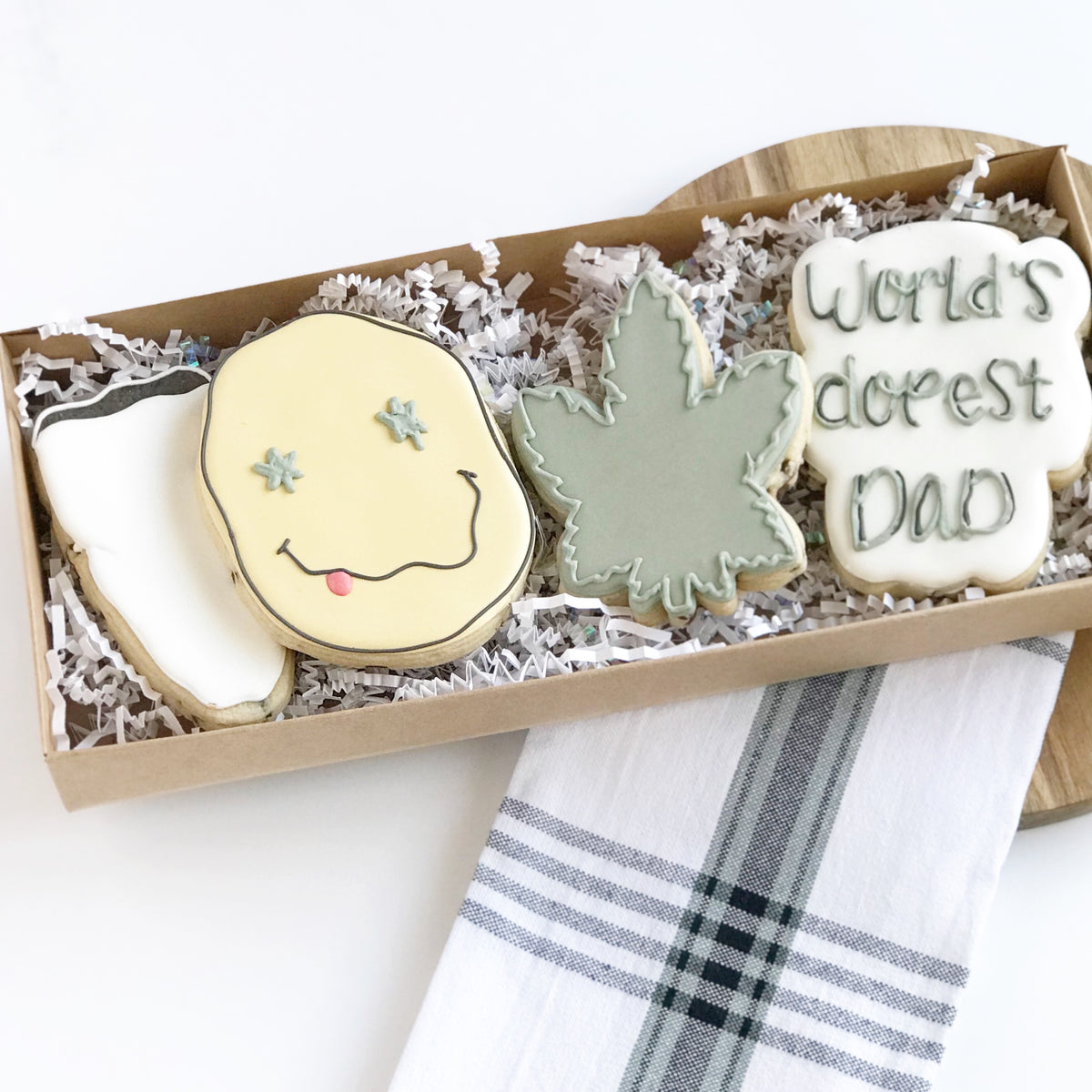 Dopest Dad 4 Piece Cookie Cutter Set