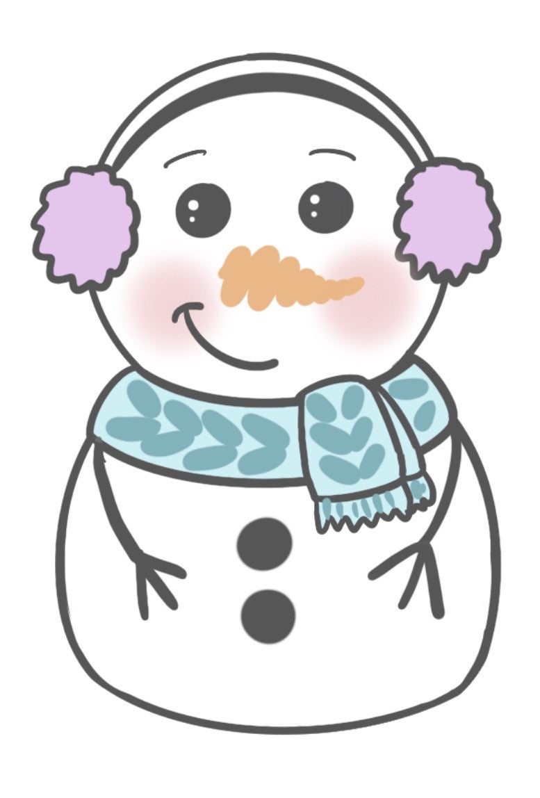 Snowman Cookie Cutter by MinnieCakes