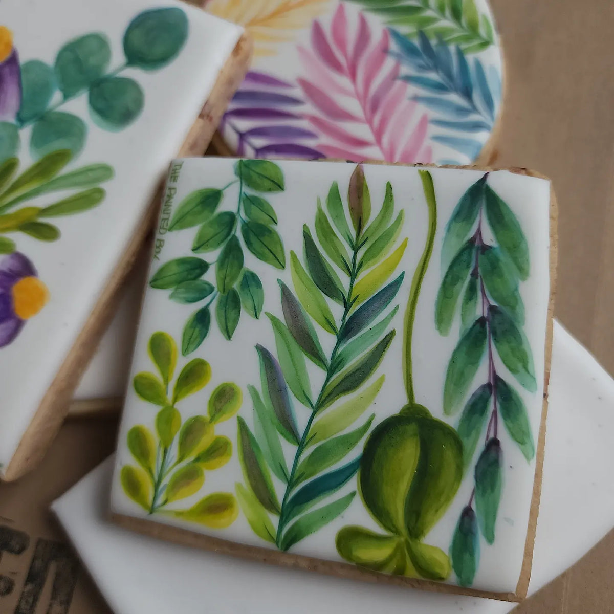 The Painted Box Watercolor Florals Class Cookie Cutters