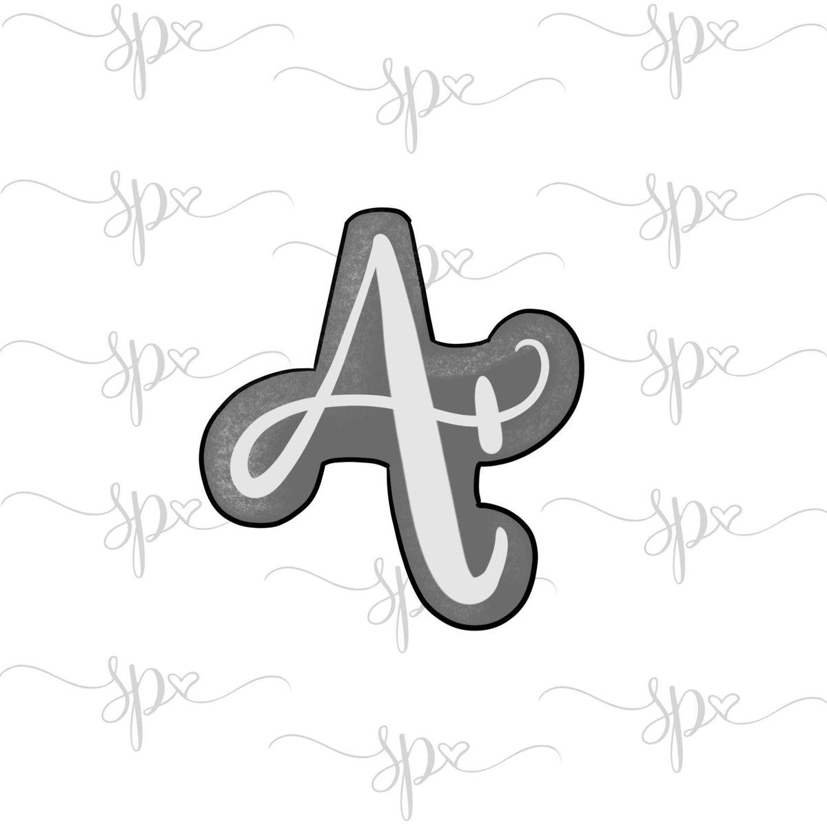 A+ Hand Lettered Cookie Cutter - Sweetleigh 