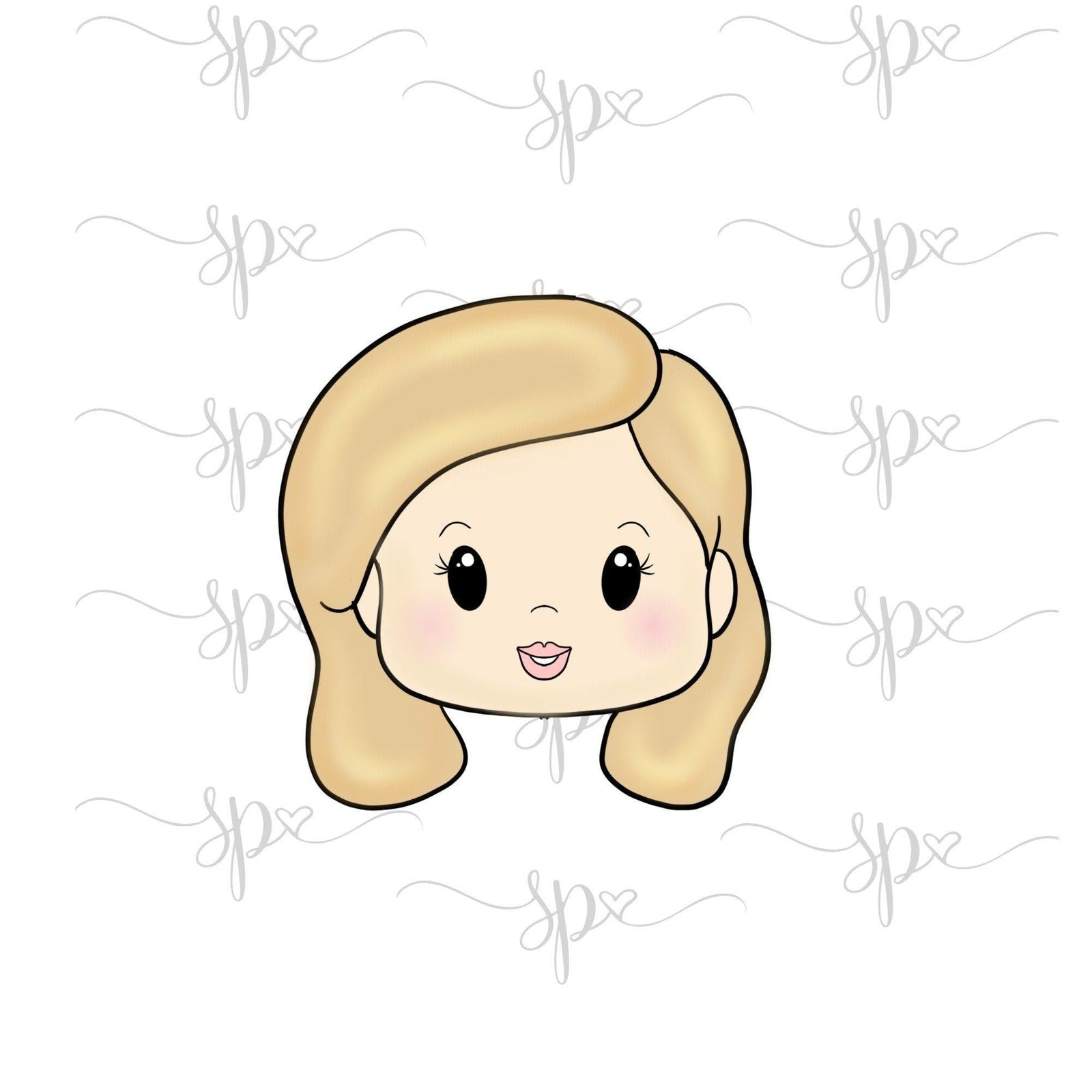 Allison Face 2019 Cookie Cutter - Sweetleigh 