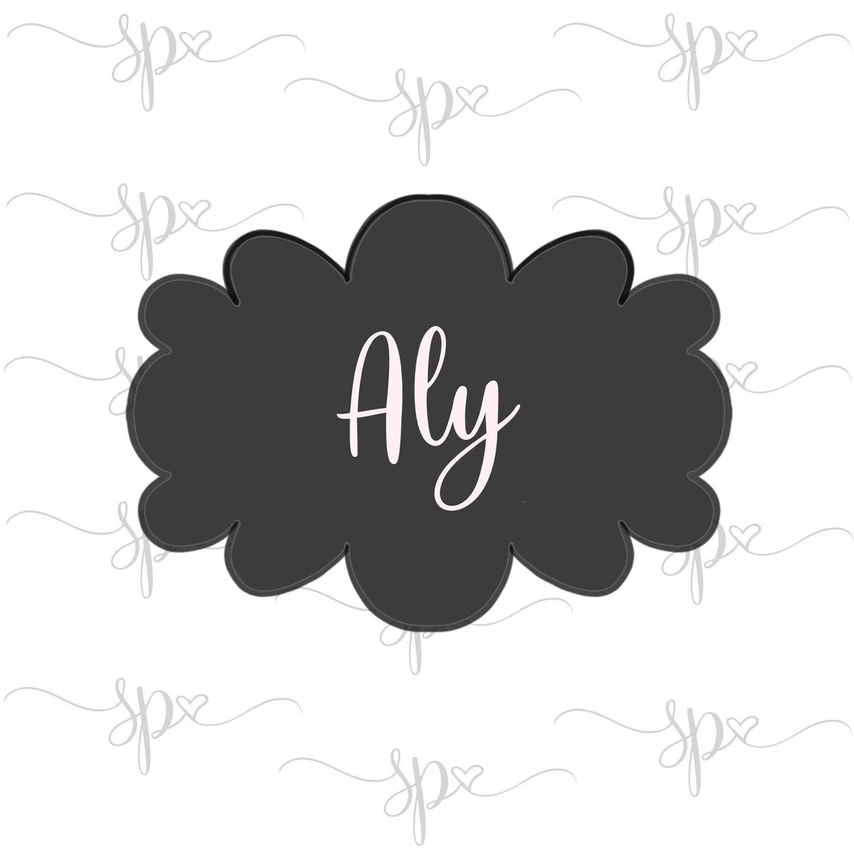 Aly Plaque Cookie Cutter - Sweetleigh 