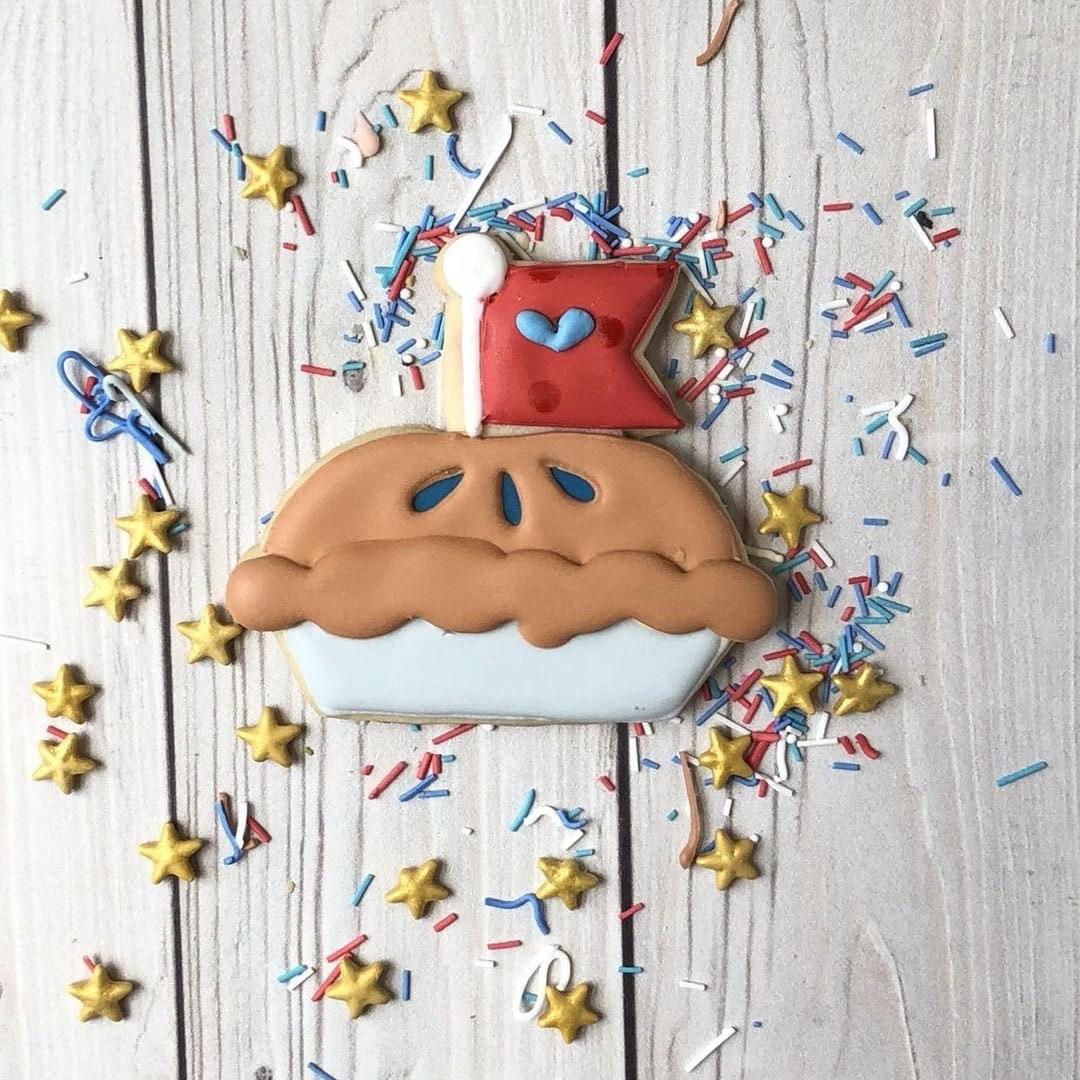 American Pie Cookie Cutter - Sweetleigh 