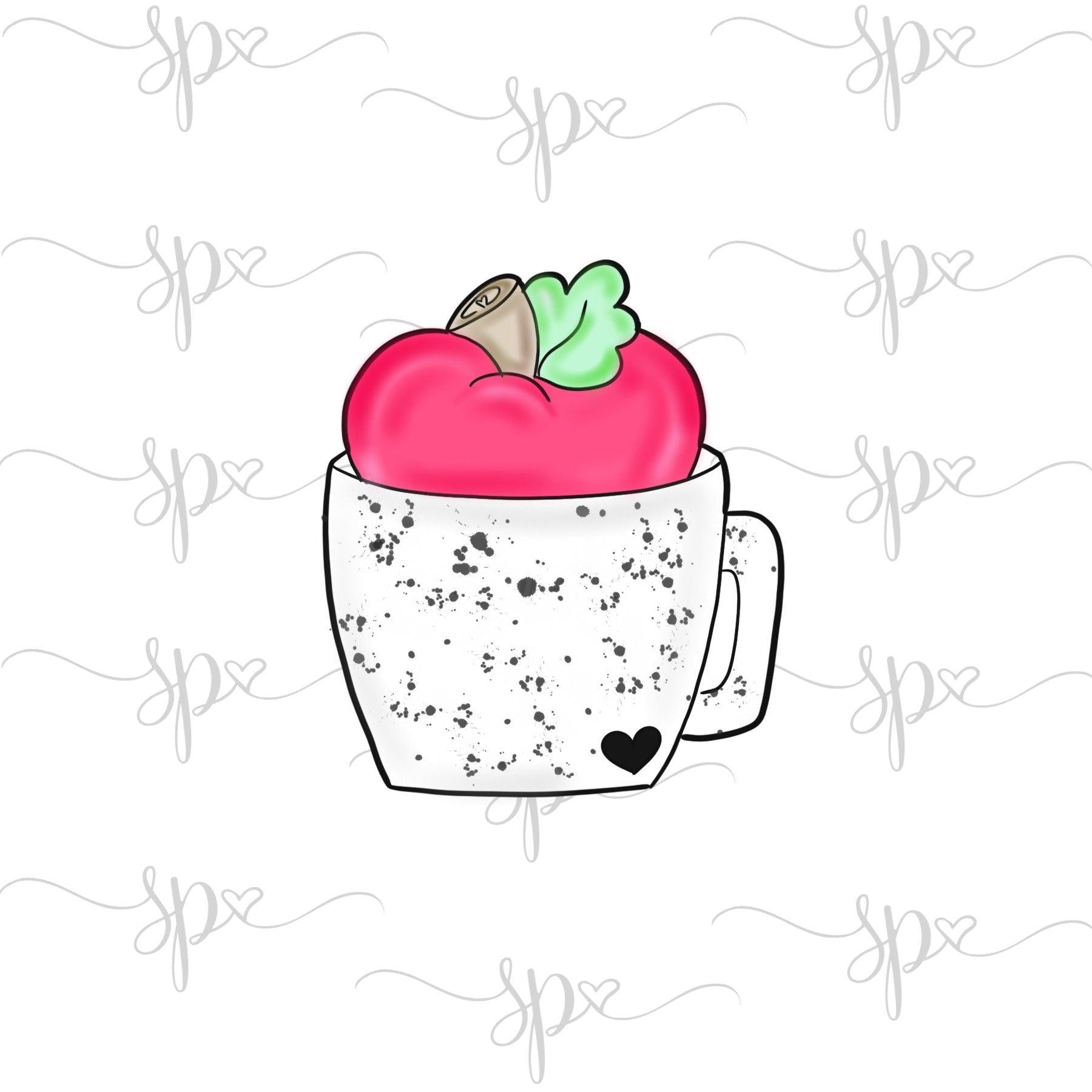 Apple Mug Cookie Cutter - Sweetleigh 