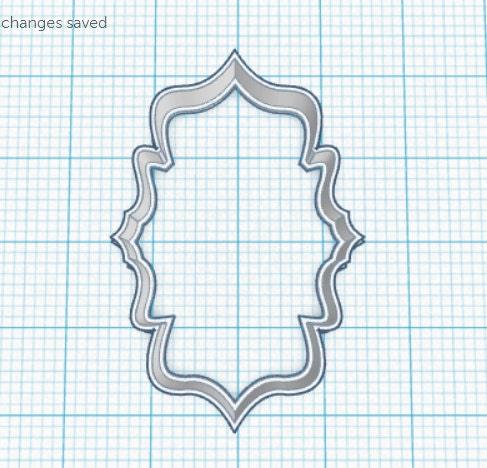 Arabian Nights Plaque Cookie Cutter - Sweetleigh 