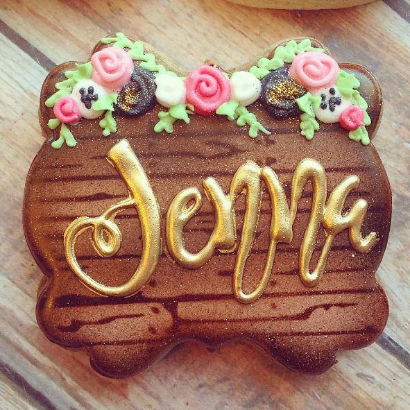 B Plaque Cookie Cutter - Sweetleigh 