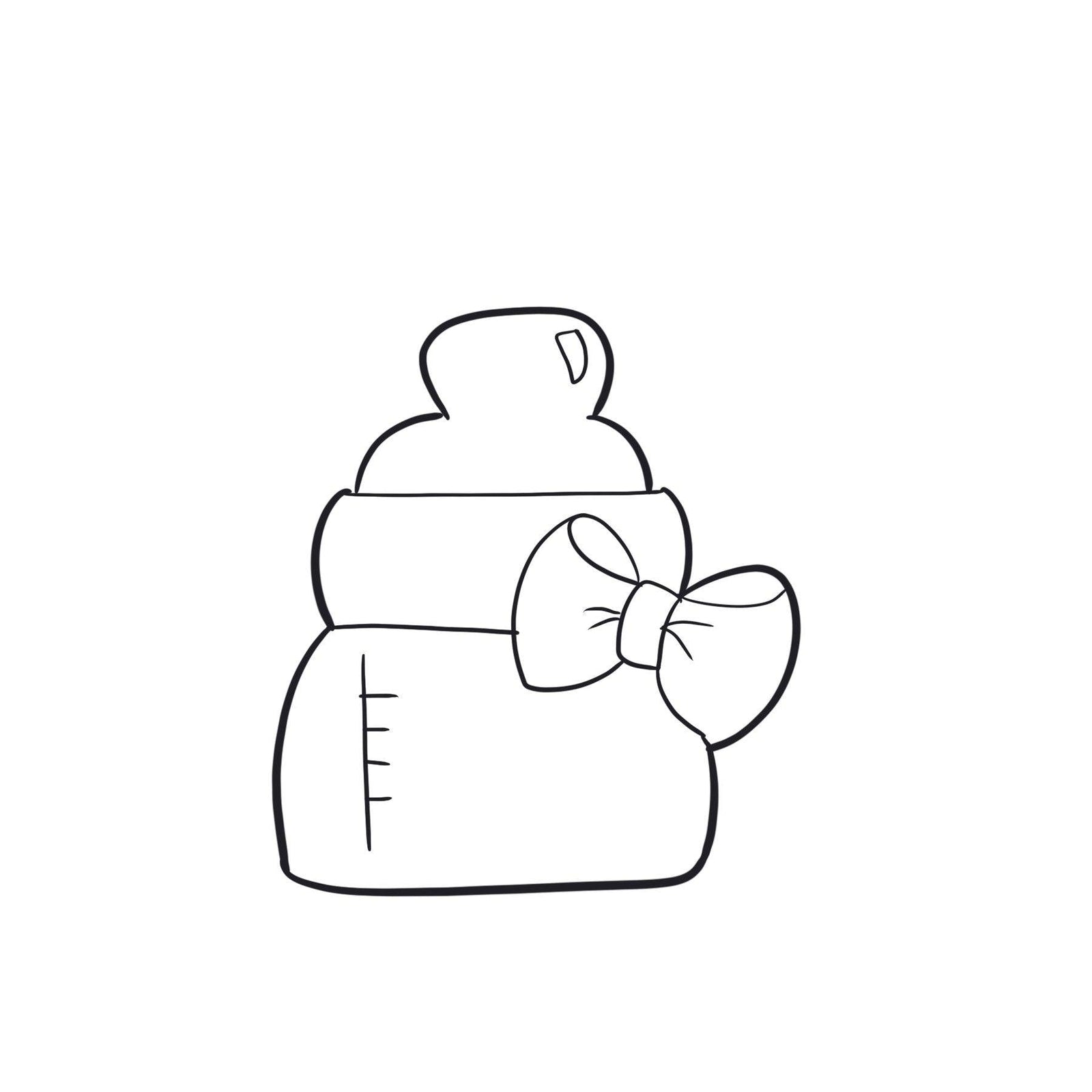 Baby Bottle 2 Cookie Cutter - Sweetleigh 