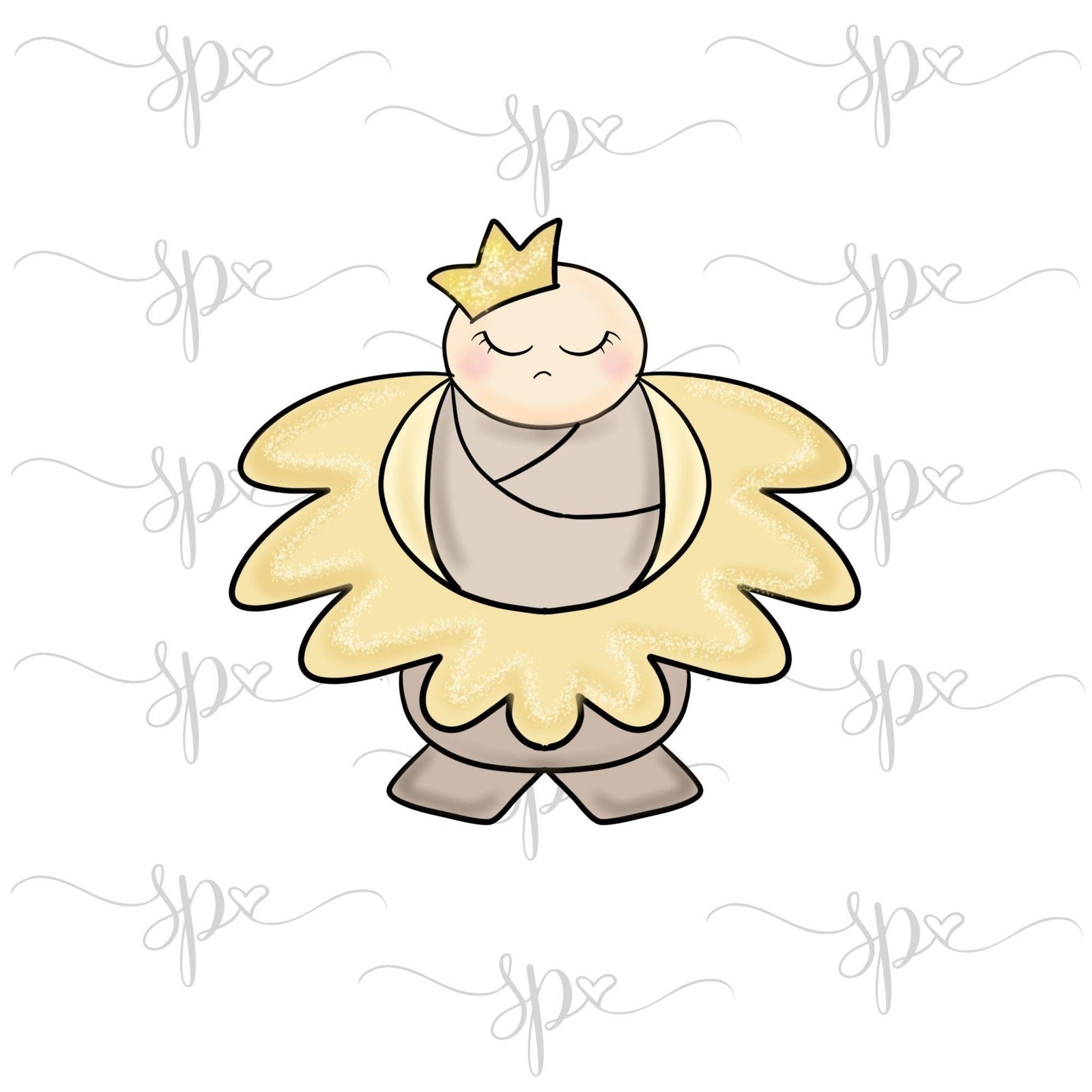 Baby Jesus 2019 Cookie Cutter - Sweetleigh 