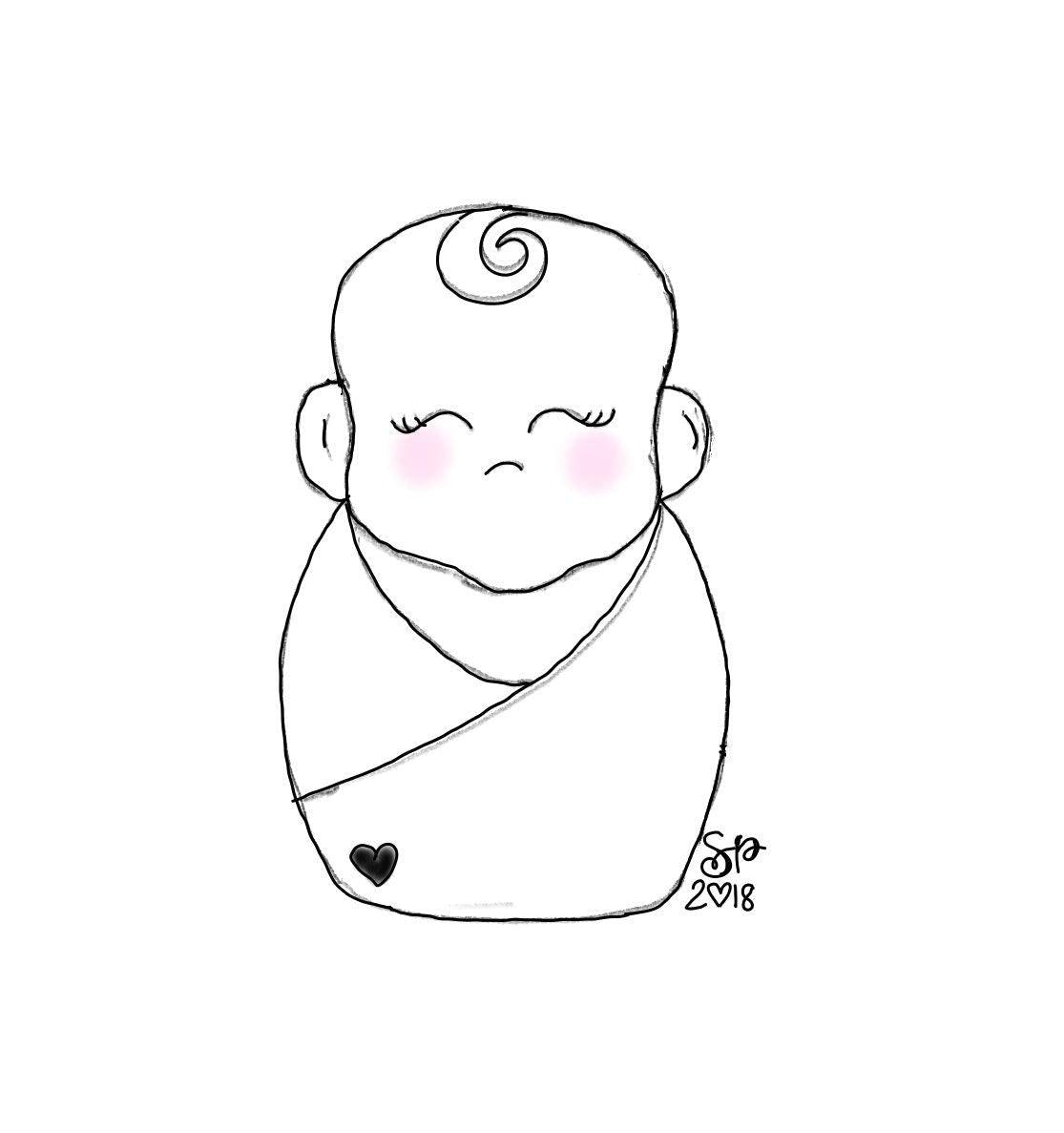 Baby Swaddle Cookie Cutter - Sweetleigh 