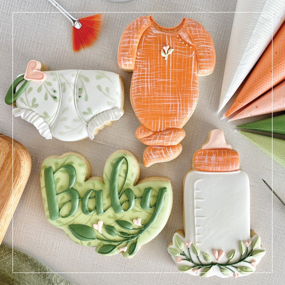 Lolly&#39;s Home Kitchen Darling Baby Class Cookie Cutters