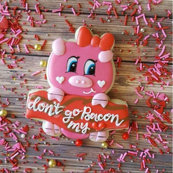 Bacon Pig Cookie Cutter - Sweetleigh 