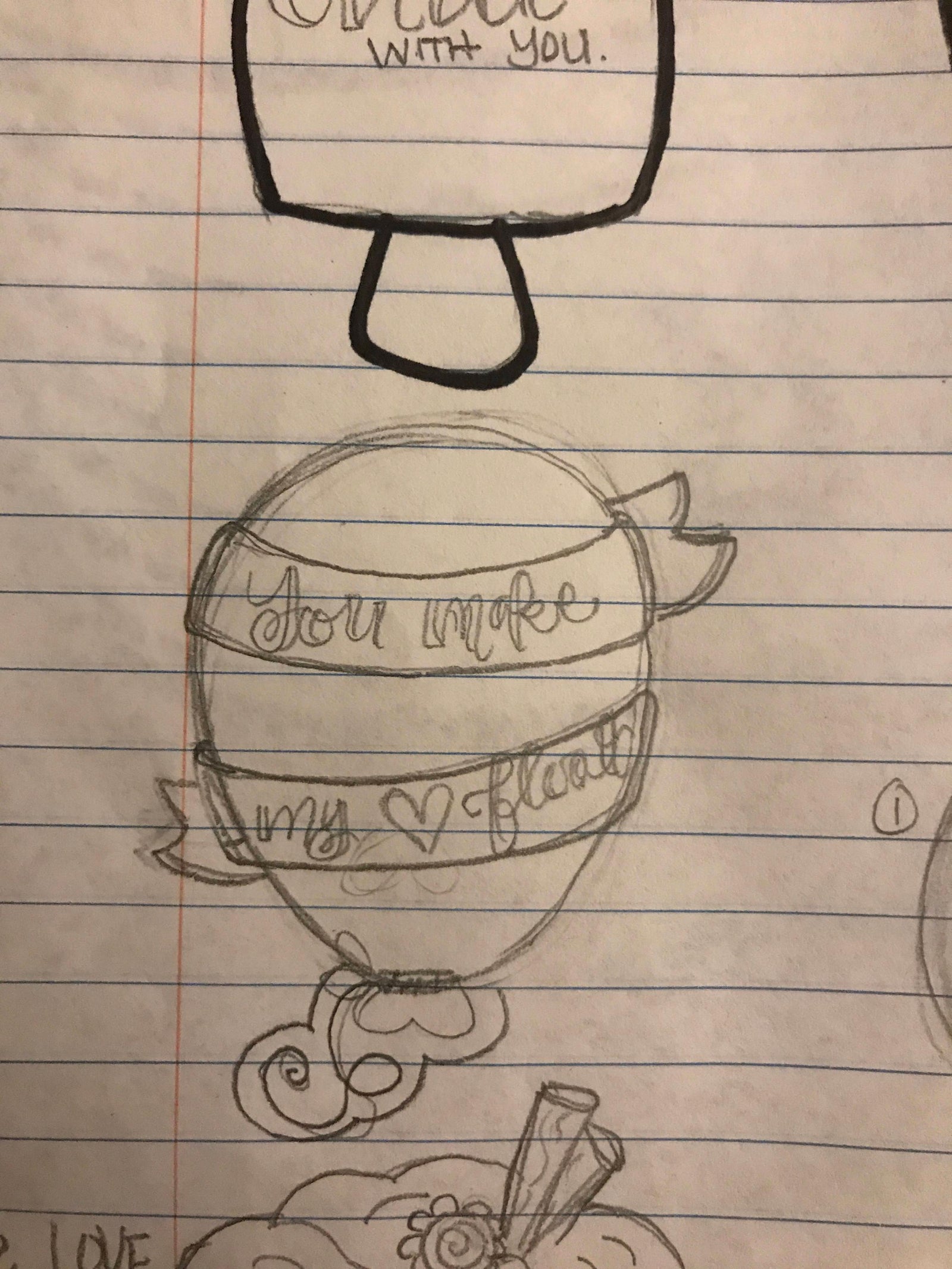 Balloon with Banner Cookie Cutter - Sweetleigh 