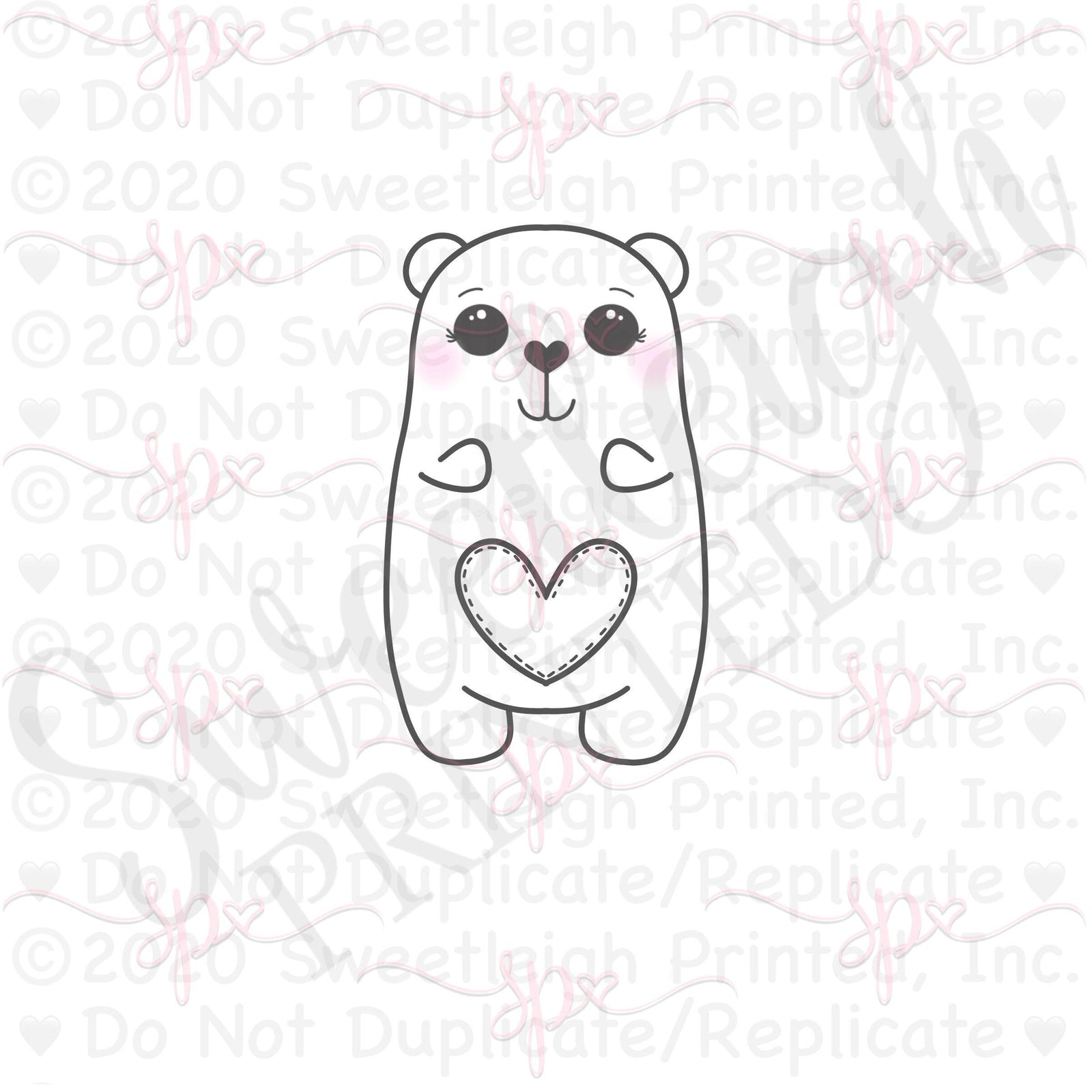 Bear 1 Cookie Cutter - Sweetleigh 