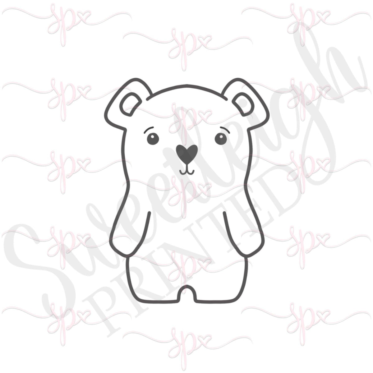 Bear 2020 Cookie Cutter - Sweetleigh 