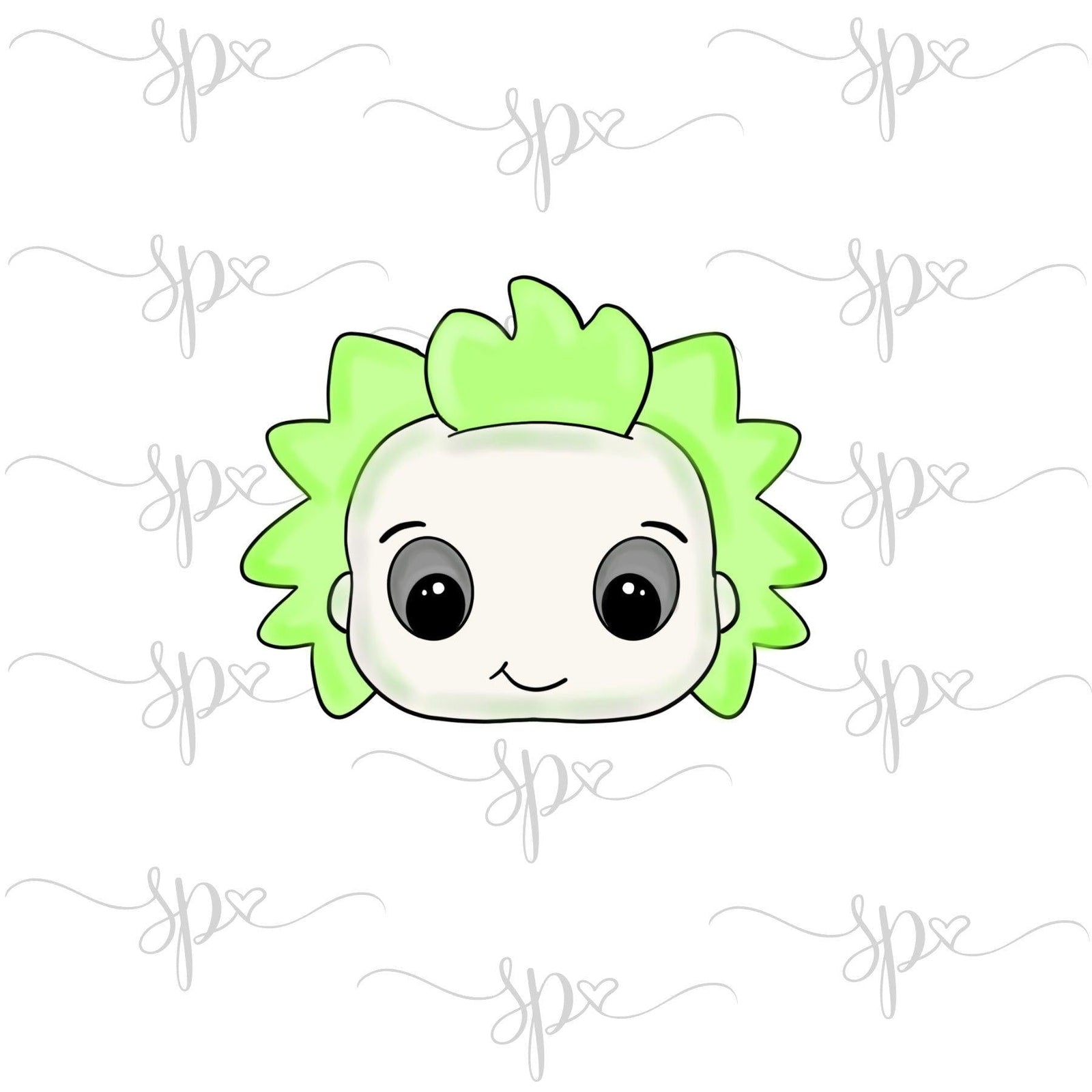 Beetlejuice Face Cookie Cutter - Sweetleigh 