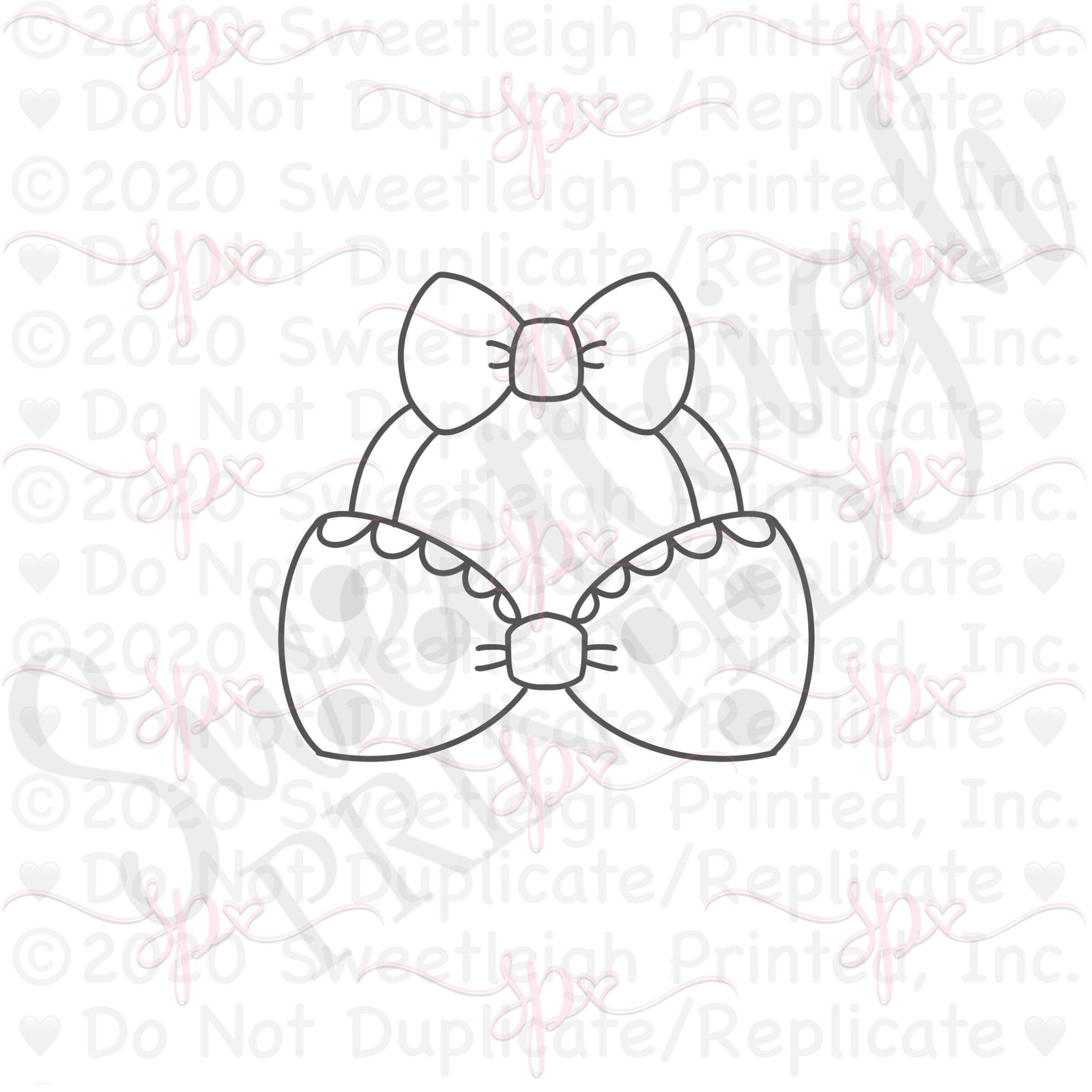 Bikini Cookie Cutters - Sweetleigh 