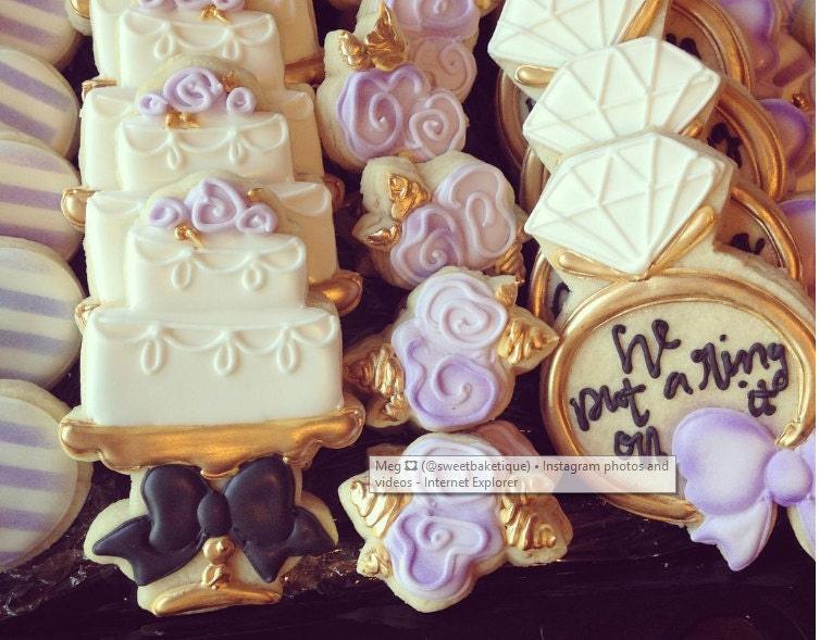 Bling Ring with Bow Cookie Cutter - Sweetleigh 