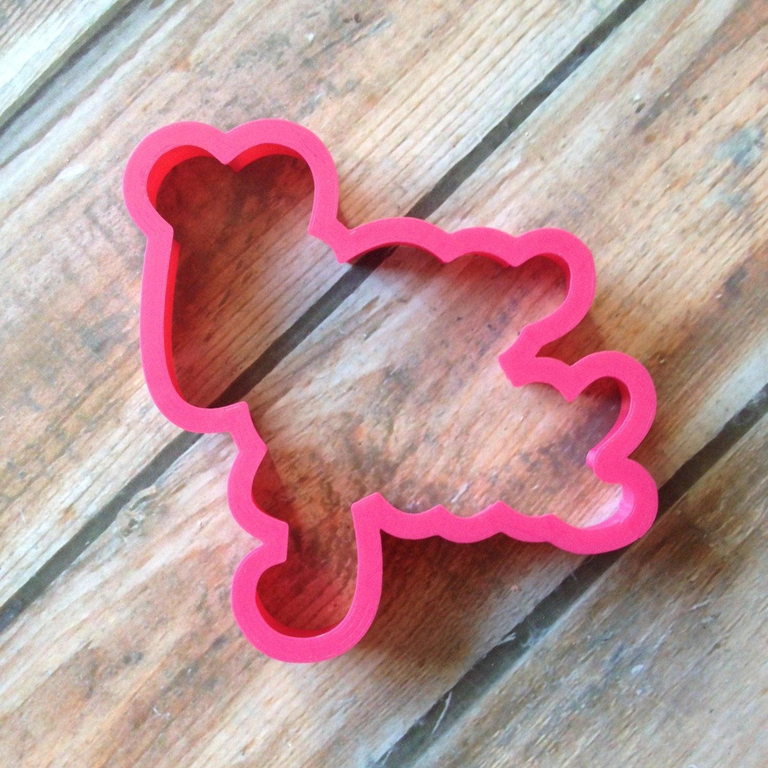 Boo Y'all Hand Lettered Cookie Cutter - Sweetleigh 