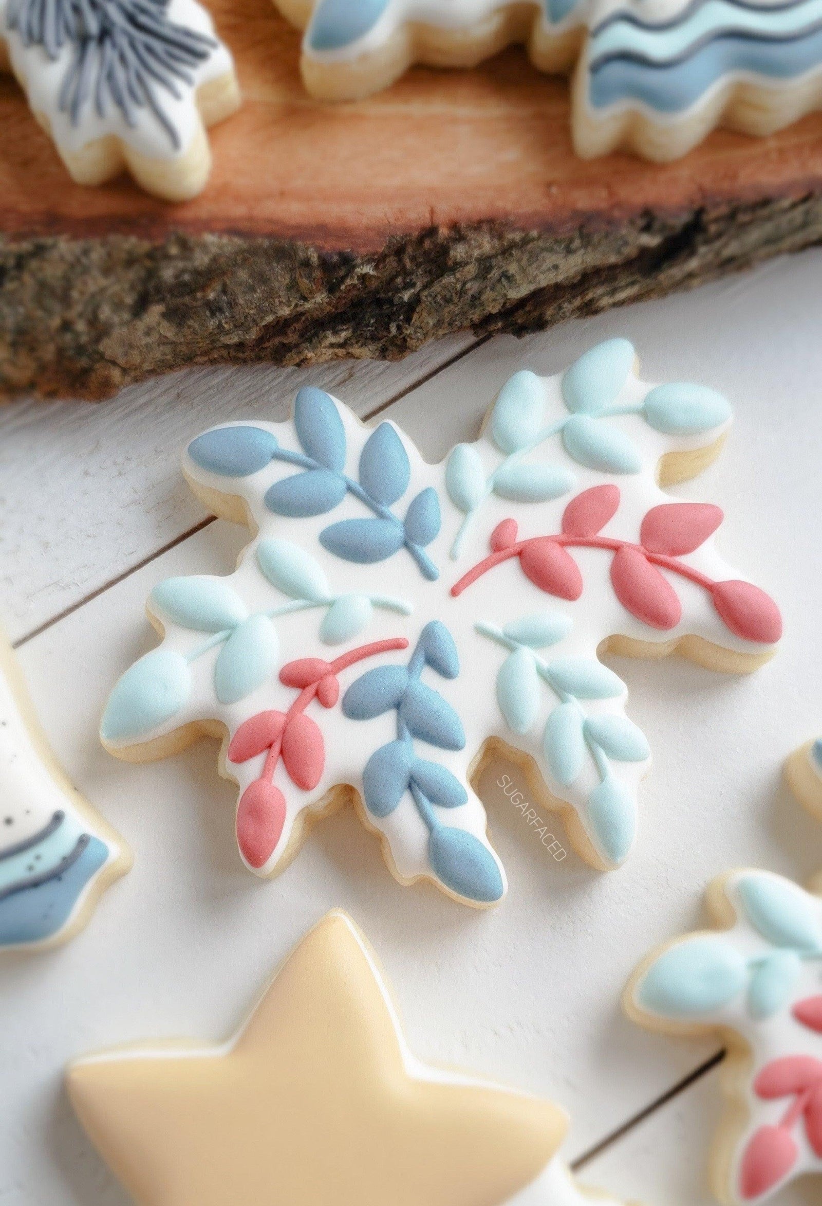 Botanical Firework Cookie Cutter - Sweetleigh 