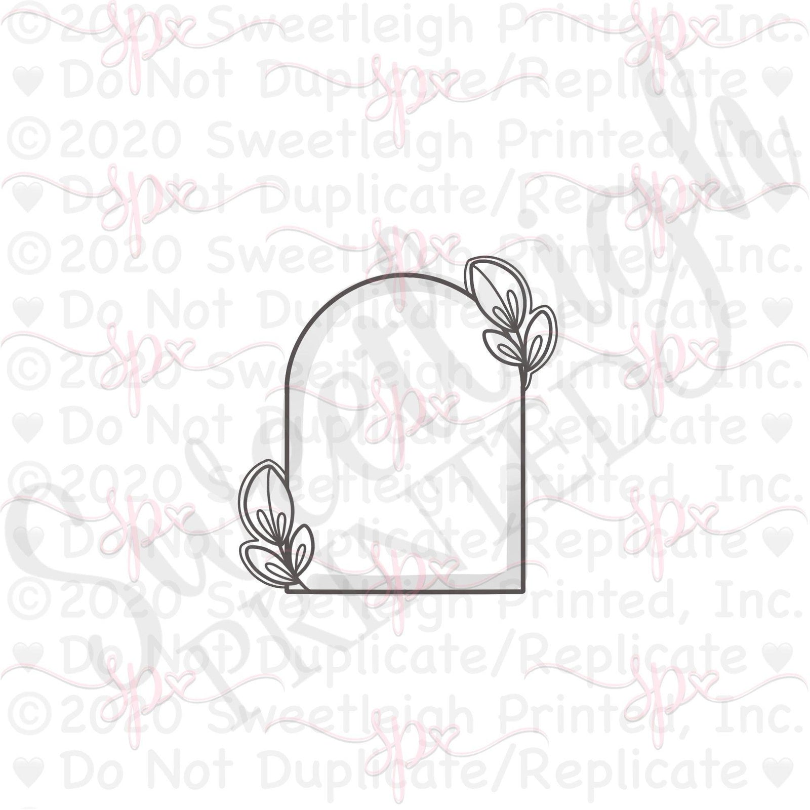 Botanical Full Arch Cookie Cutters - Sweetleigh 