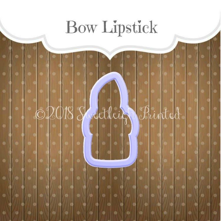 Bow Lipstick Cookie Cutter - Sweetleigh 