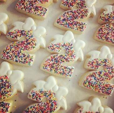 Bow Numbers Cookie Cutter - Sweetleigh 