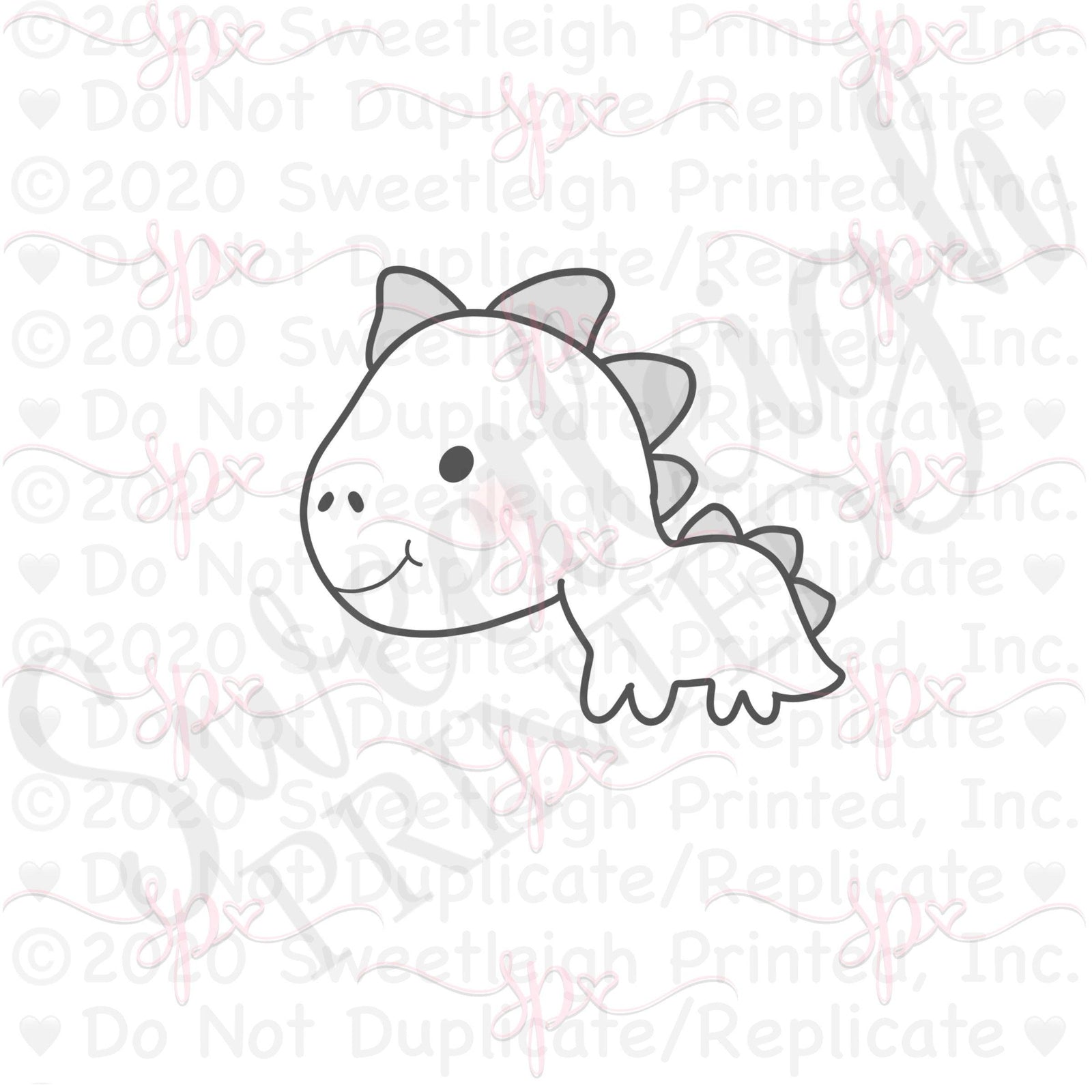 Britneysaurus Cookie Cutter - Sweetleigh 