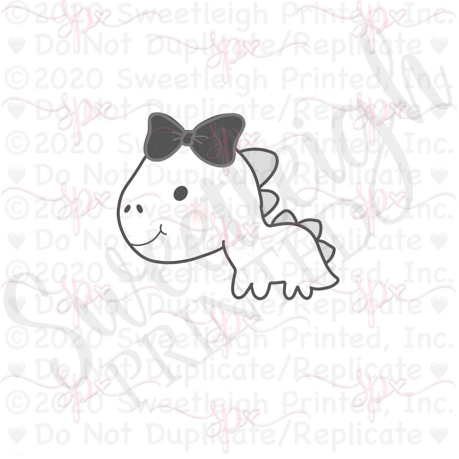 Britneysaurus Cookie Cutter - Sweetleigh 