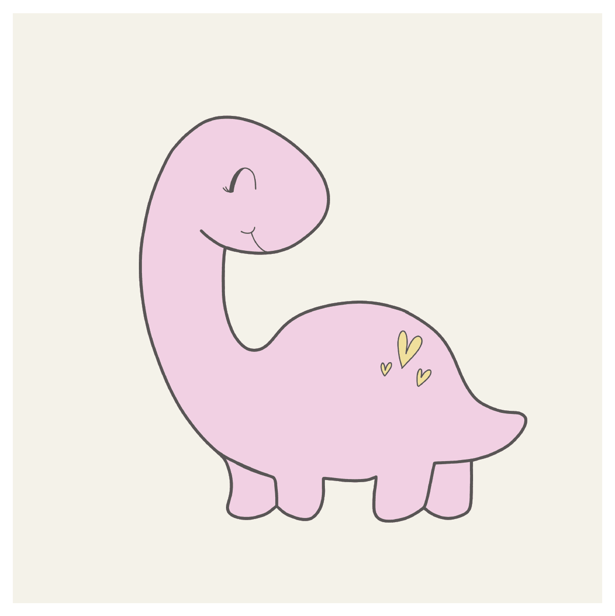 Brontosaurus Cookie Cutter - Sweetleigh 