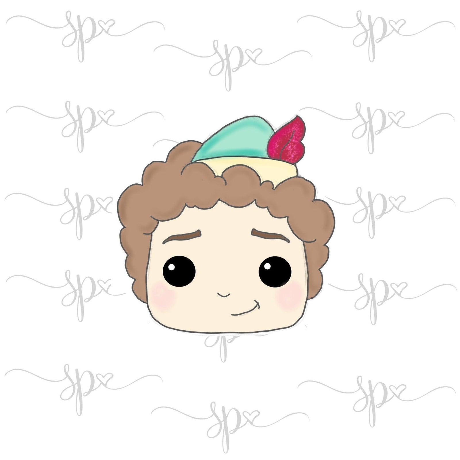 Buddy the Elf Face Cookie Cutter - Sweetleigh 