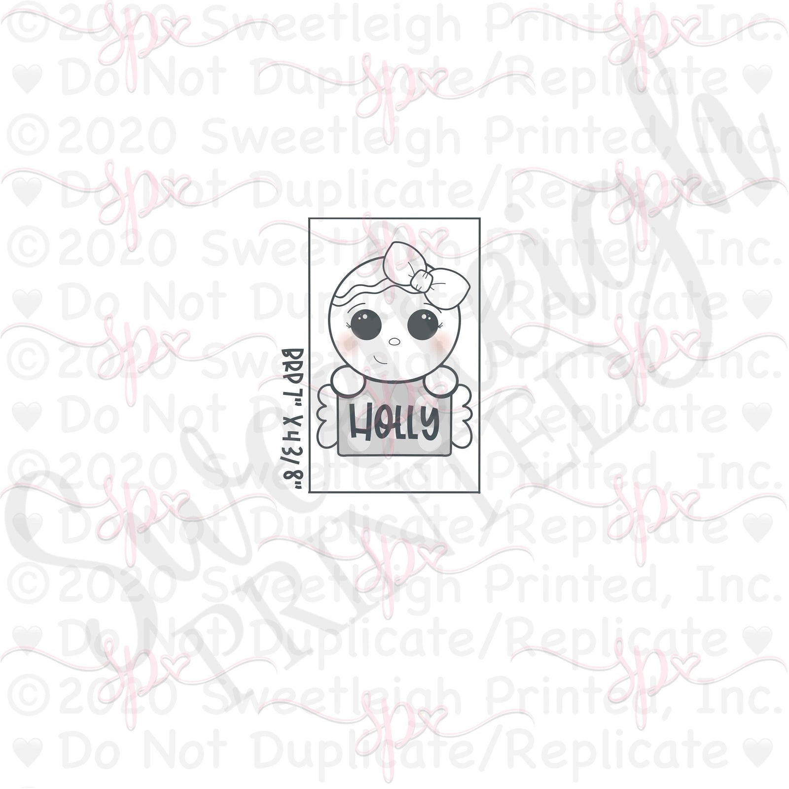 Build A Gingerbread Person 2 Piece Set - Sweetleigh 