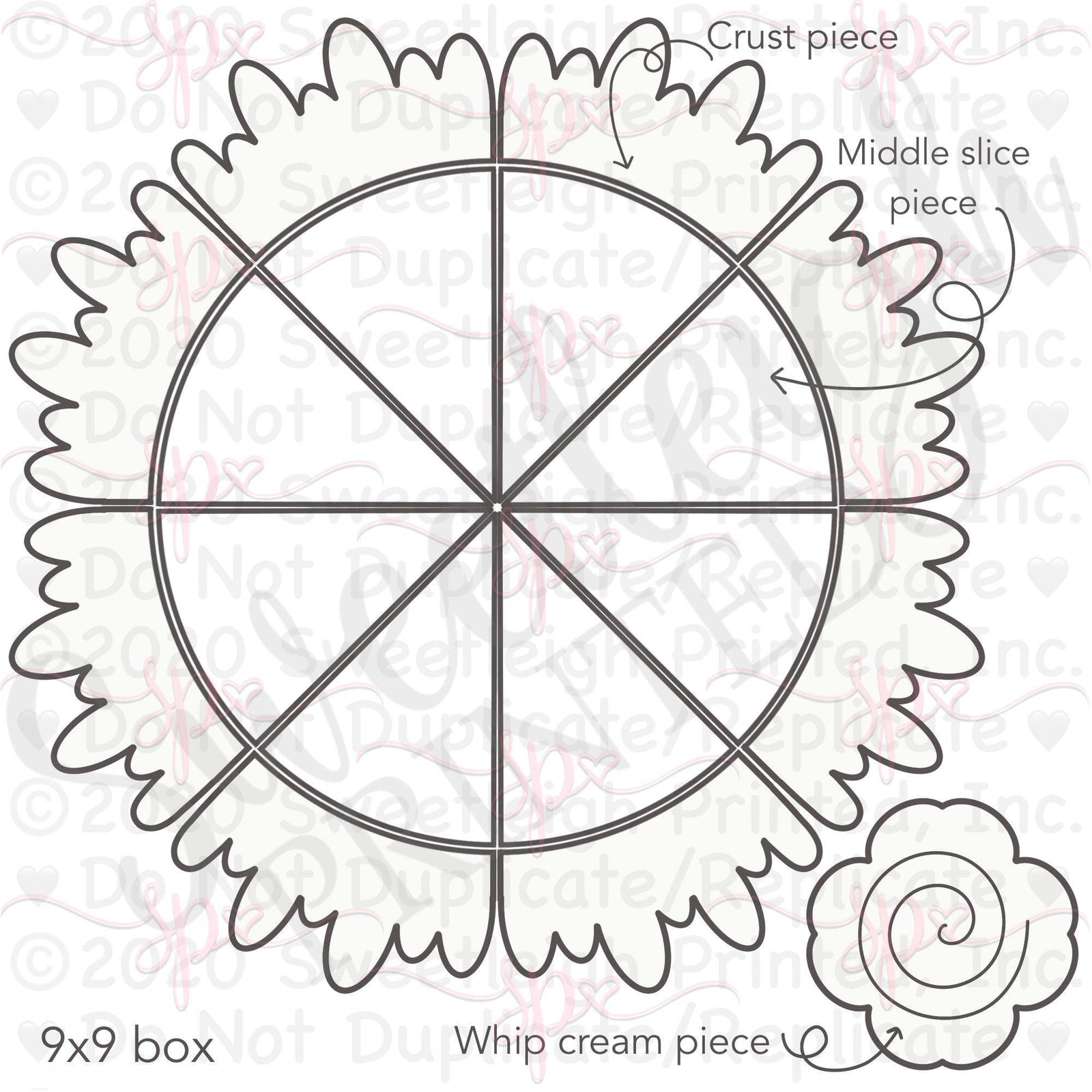 Build A Pie Platter Cookie Cutters Set - Sweetleigh 