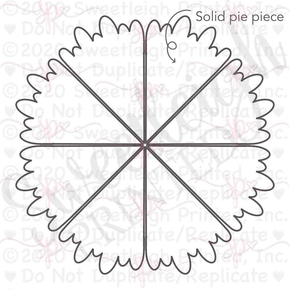 Build A Pie Platter Cookie Cutters Set - Sweetleigh 