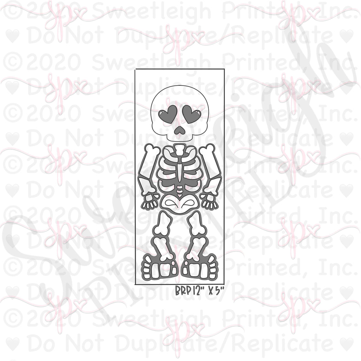 Build A Skeleton 4 Piece Cookie Cutter Set - Sweetleigh 