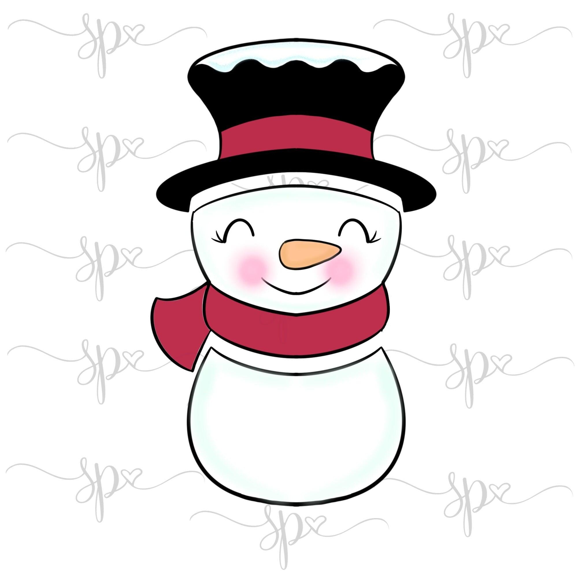 Build a Snowman Cookie Cutter Set - Sweetleigh 