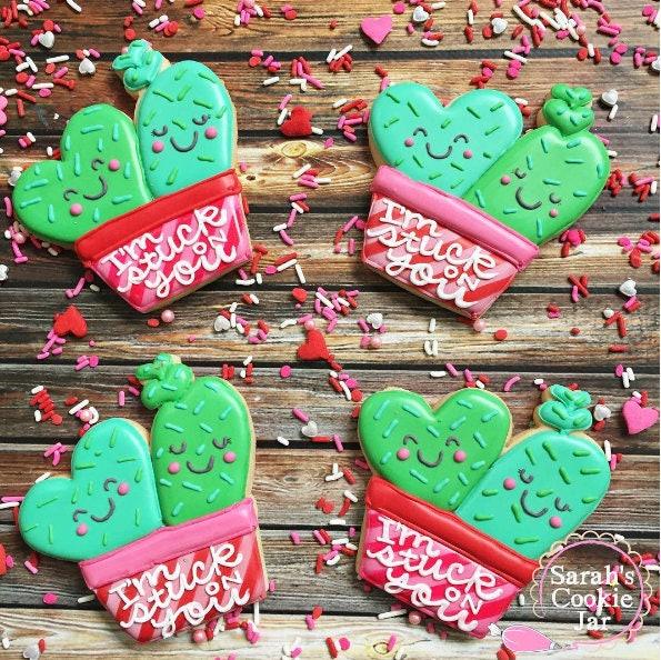 Cactus Couple Cookie Cutter - Sweetleigh 