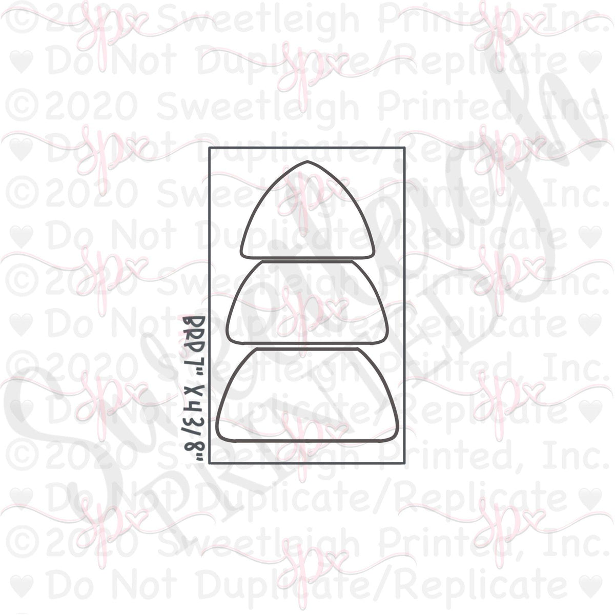 Cakesmith Build a Christmas Tree Cookie Cutter Set - Sweetleigh 