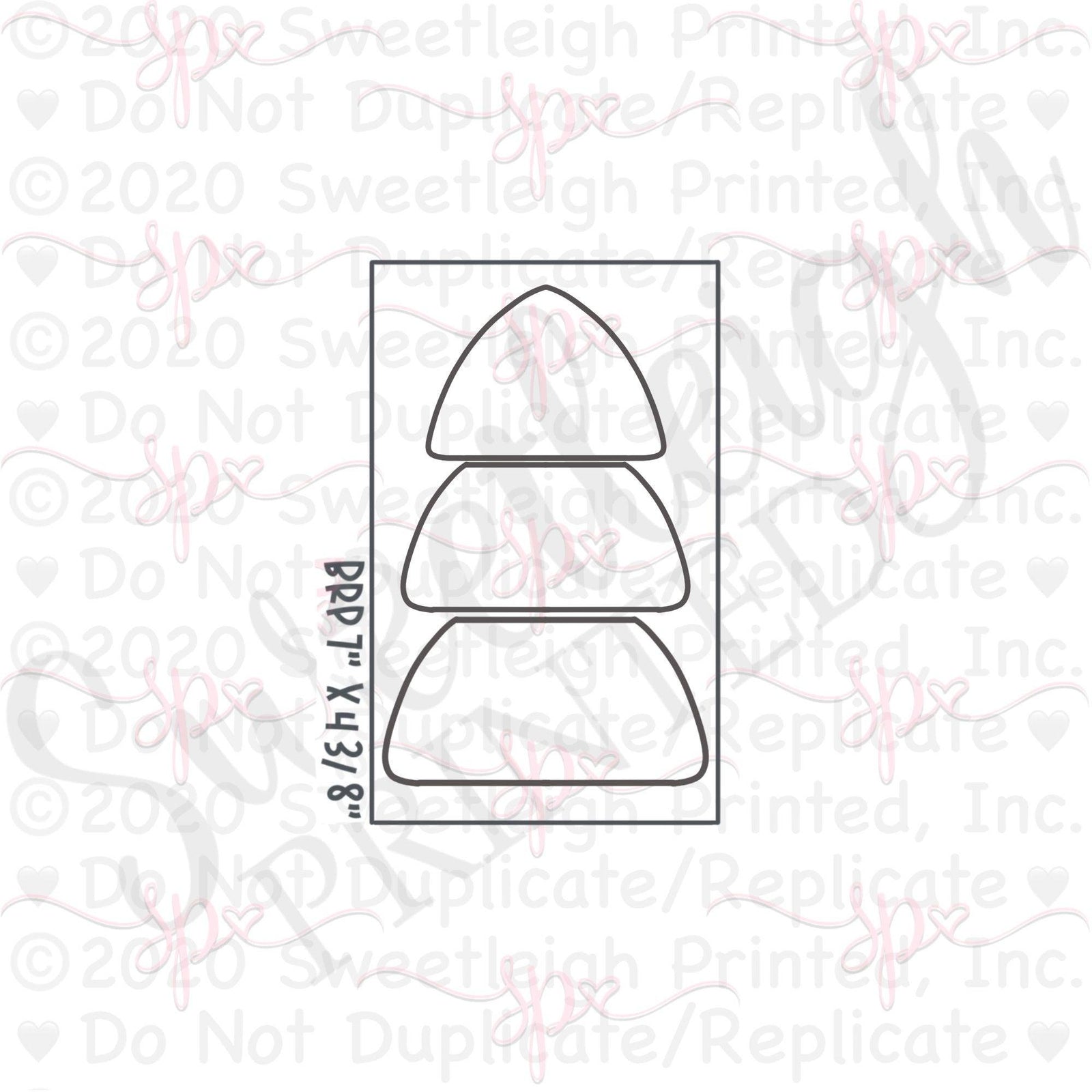 Cakesmith Build a Christmas Tree Cookie Cutter Set - Sweetleigh 