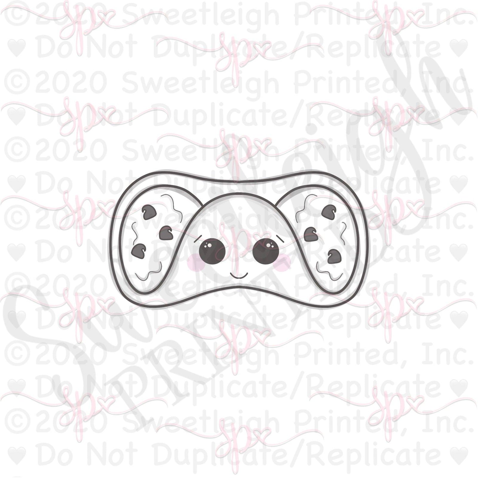 Cannoli Cookie Cutter - Sweetleigh 