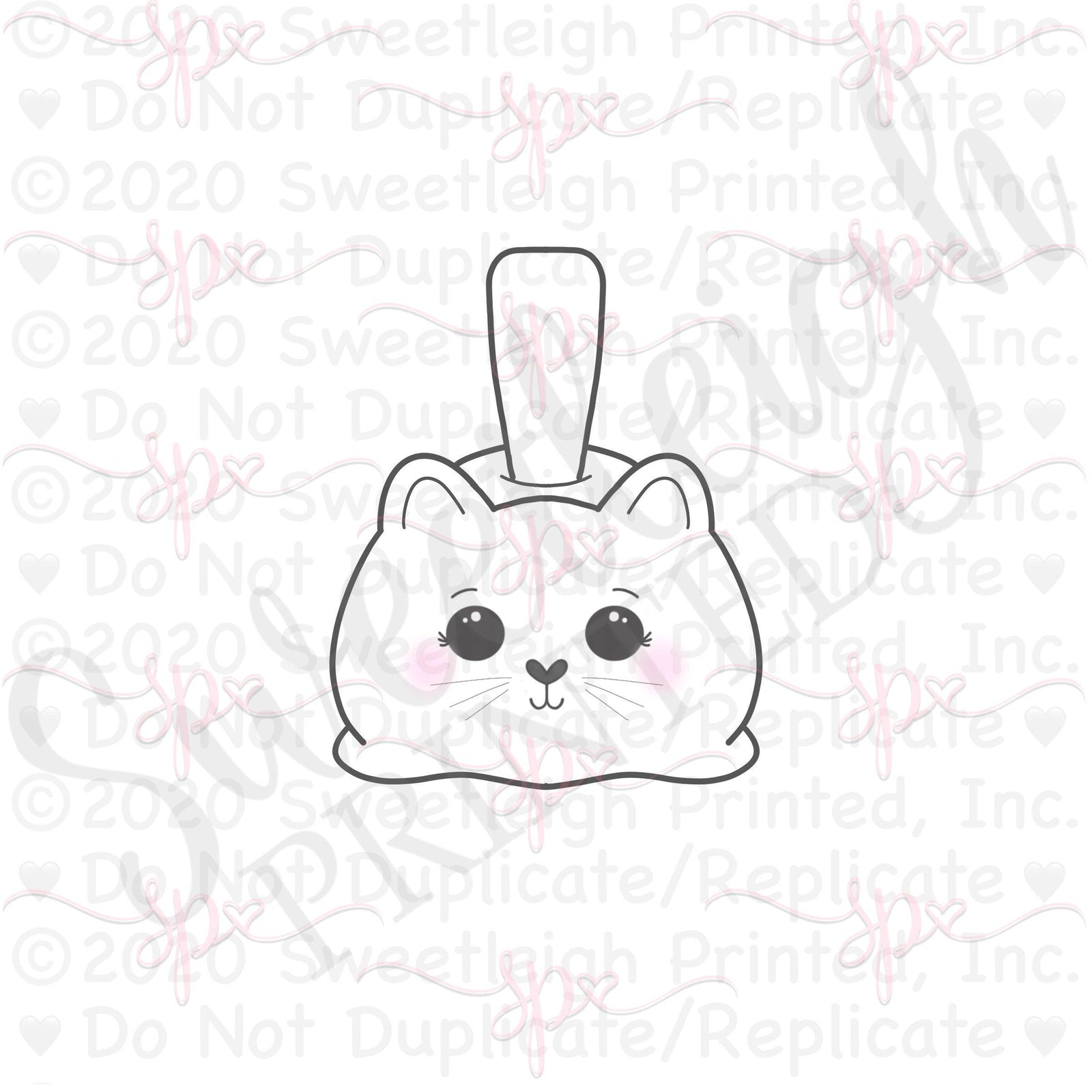 Carmeow Apple Cookie Cutter - Sweetleigh 