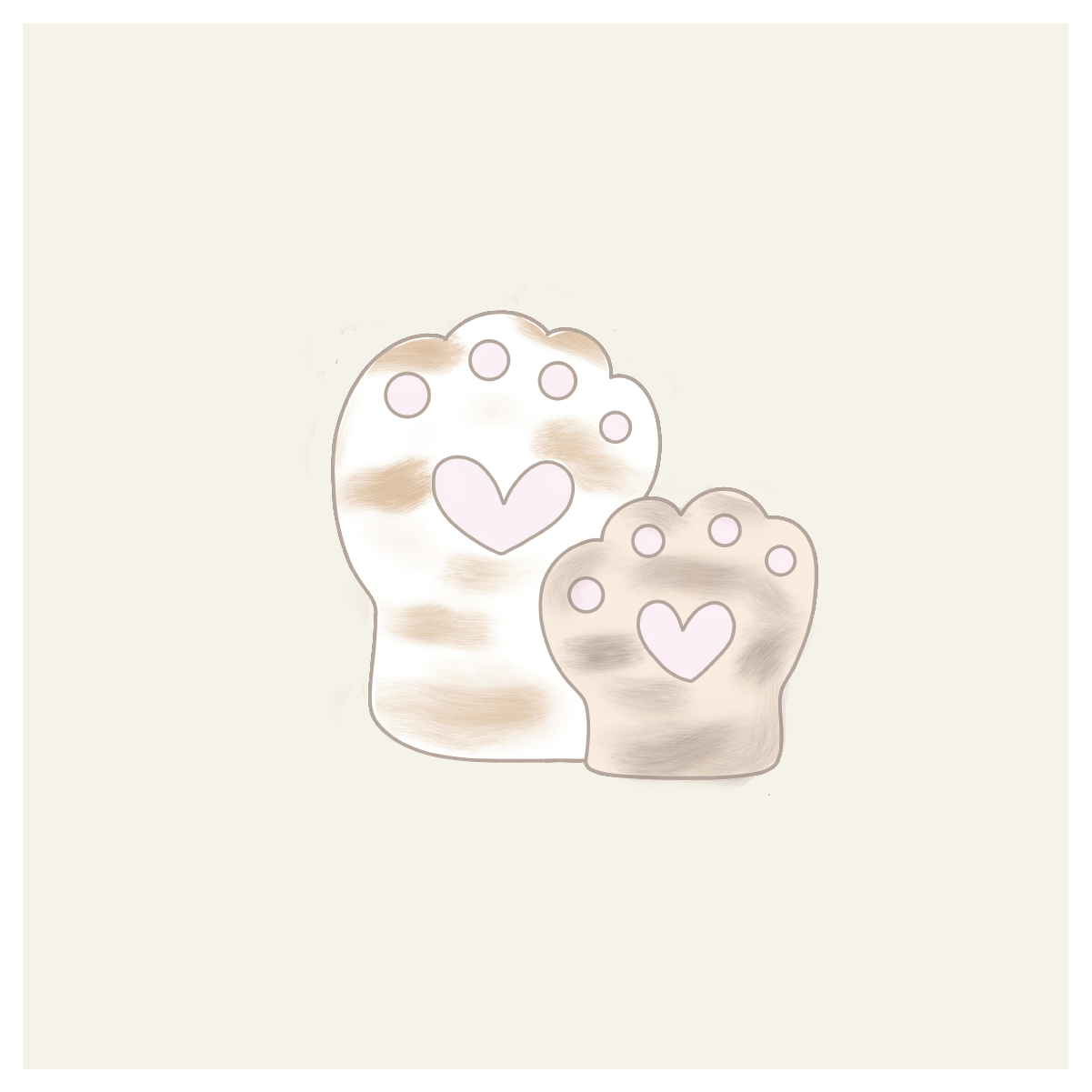 Cat Paws Cookie Cutter - Sweetleigh 