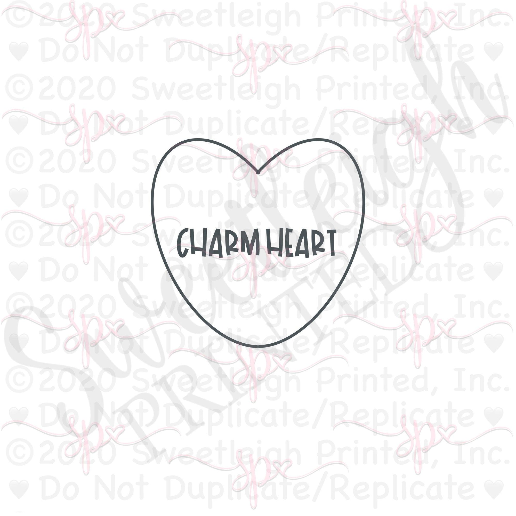 Charm Heart Cookie Cutter - Sweetleigh 