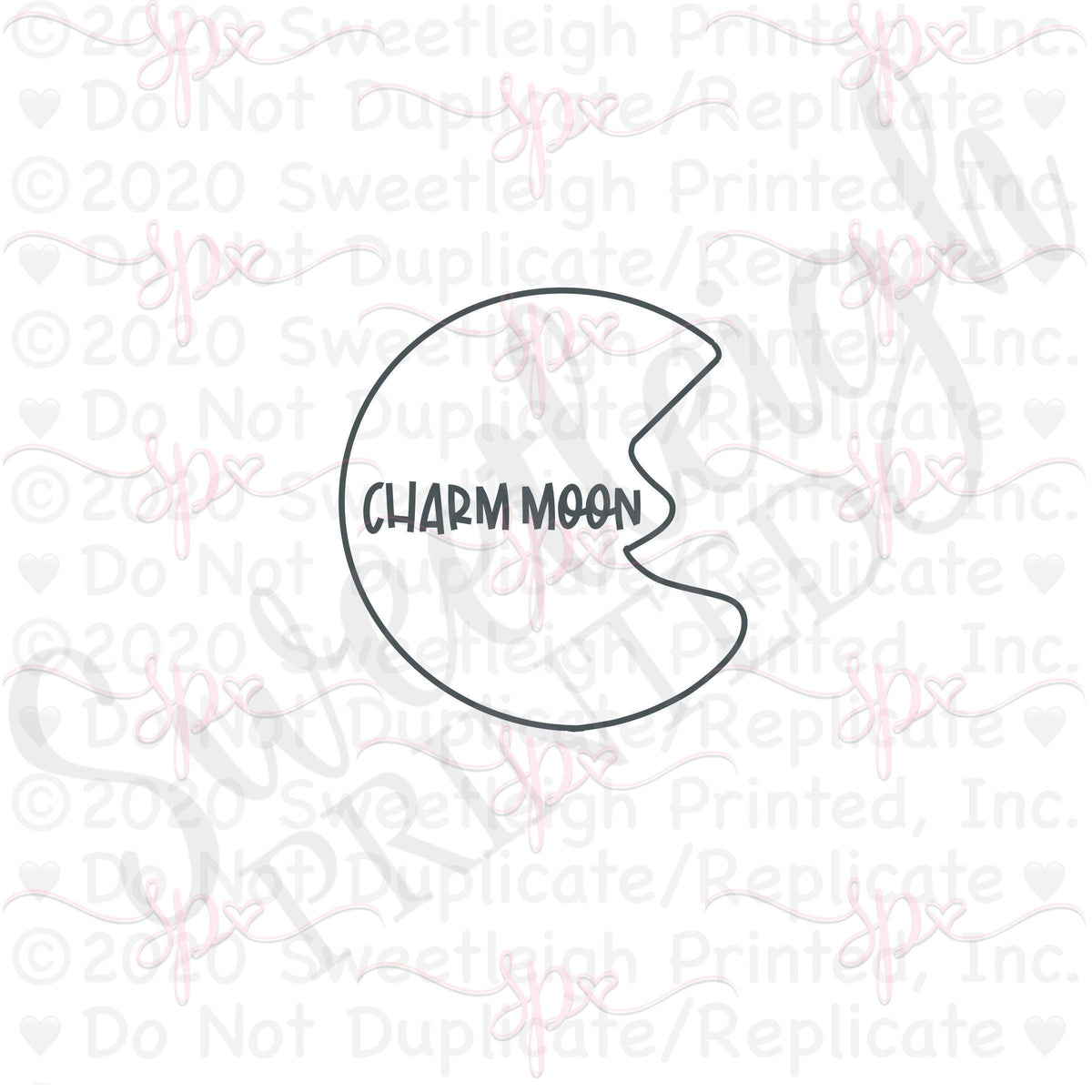 Charm Moon Cookie Cutter - Sweetleigh 