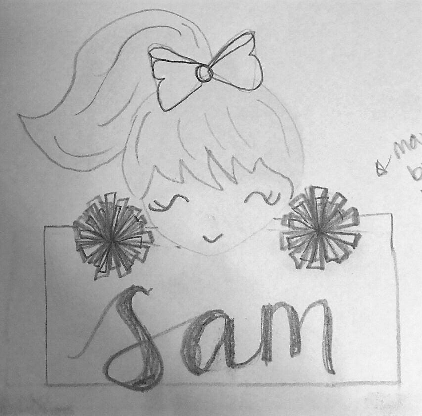 Cheer Plaque Cookie Cutter - Sweetleigh 