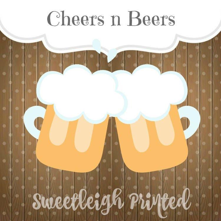 Cheers and Beers Cookie Cutter - Sweetleigh 