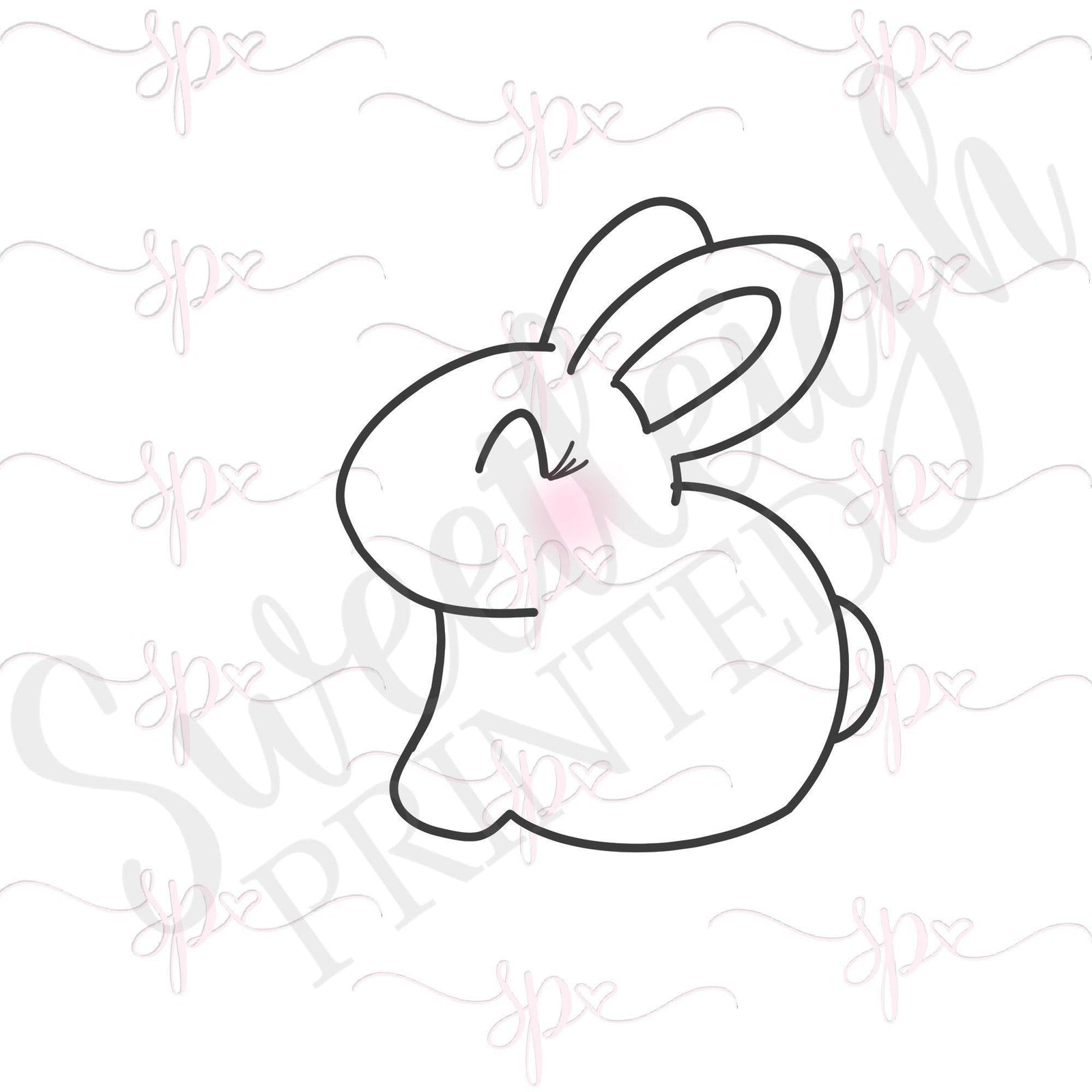 Chocolate Bunny Cookie Cutter - Sweetleigh 