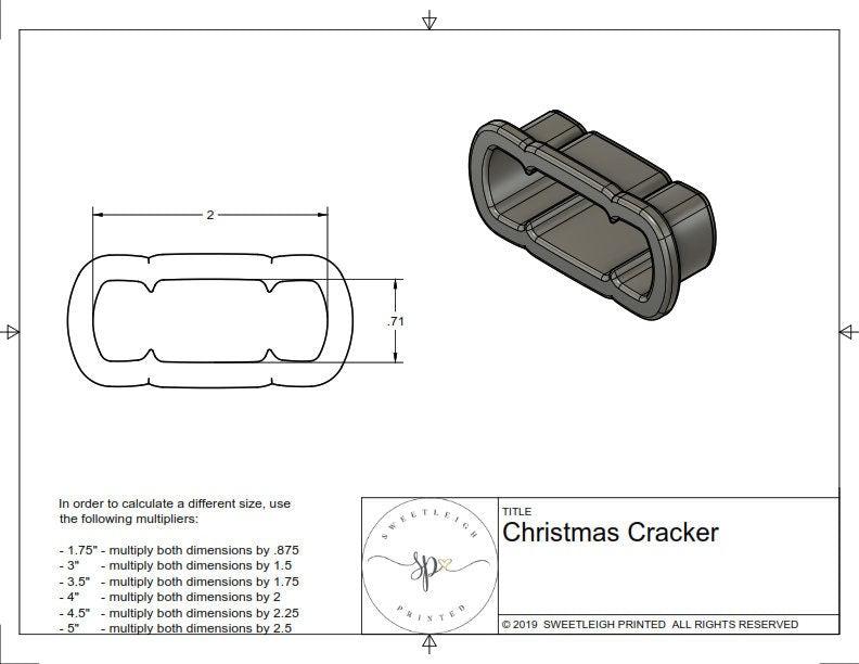 Christmas Crackers Cookie Cutters - Sweetleigh 